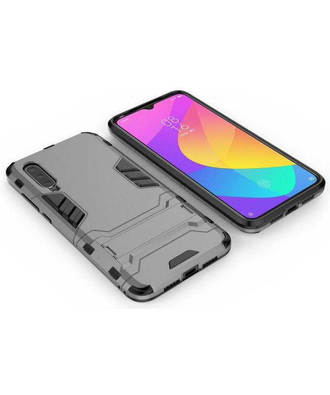 Coque Xiaomi Mi 9 Lite cool guard antichoc avec support intégré