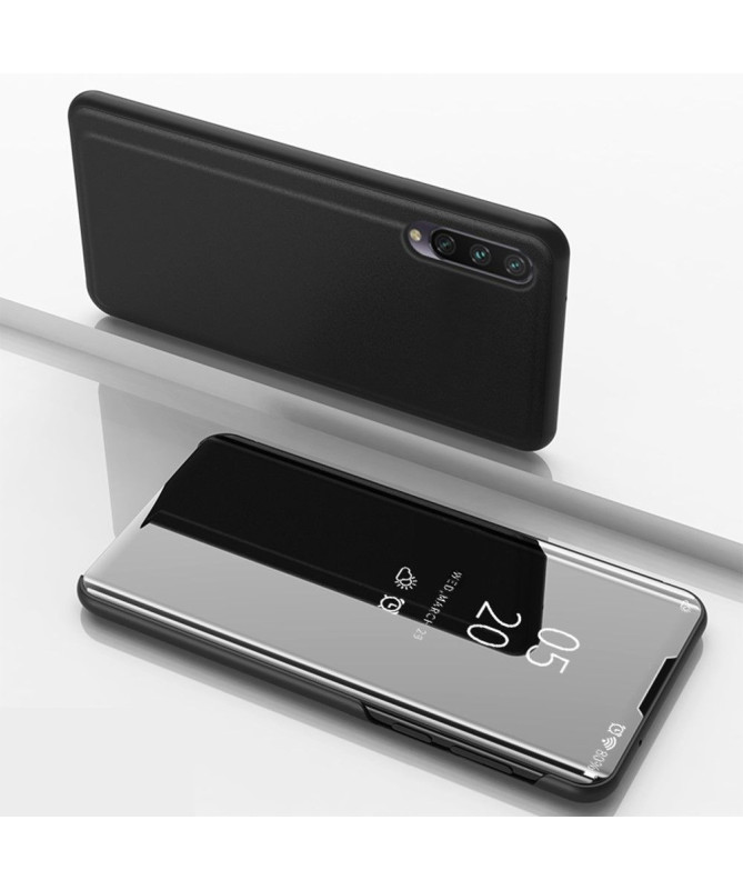 Coque Xiaomi Mi 9 Lite avec rabat effet miroir