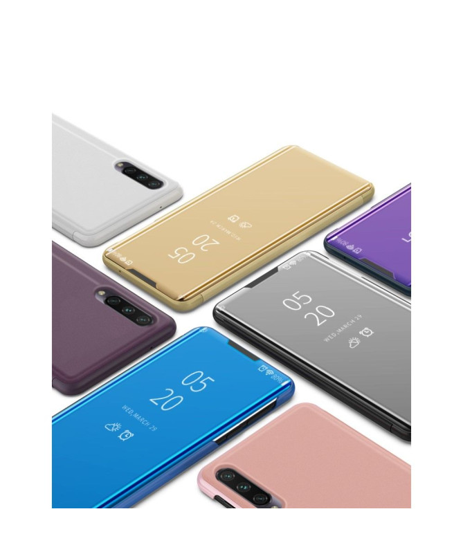 Coque Xiaomi Mi 9 Lite avec rabat effet miroir