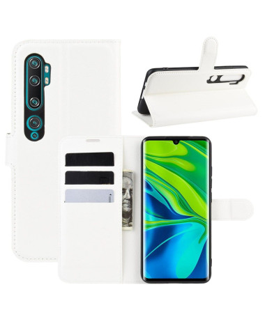 Housse Xiaomi Mi Note 10 / Note 10 Pro style cuir portefeuille