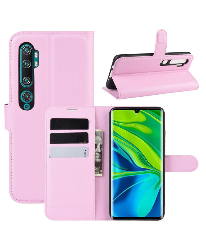 Housse Xiaomi Mi Note 10 / Note 10 Pro style cuir portefeuille