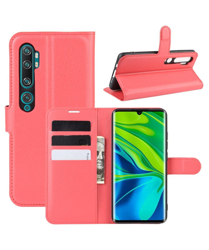 Housse Xiaomi Mi Note 10 / Note 10 Pro style cuir portefeuille