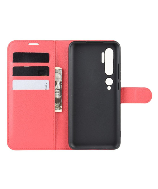 Housse Xiaomi Mi Note 10 / Note 10 Pro style cuir portefeuille
