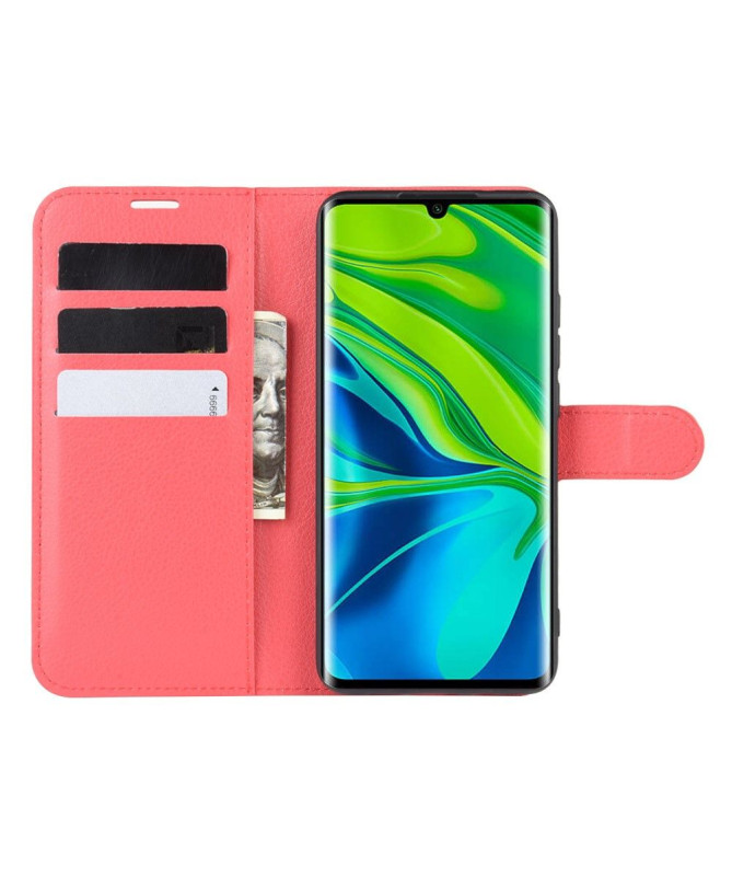 Housse Xiaomi Mi Note 10 / Note 10 Pro style cuir portefeuille