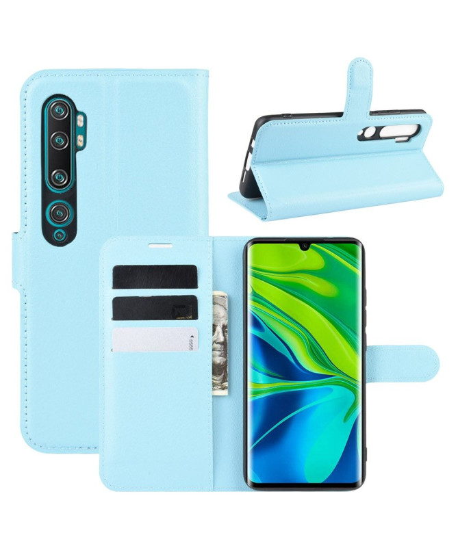 Housse Xiaomi Mi Note 10 / Note 10 Pro style cuir portefeuille
