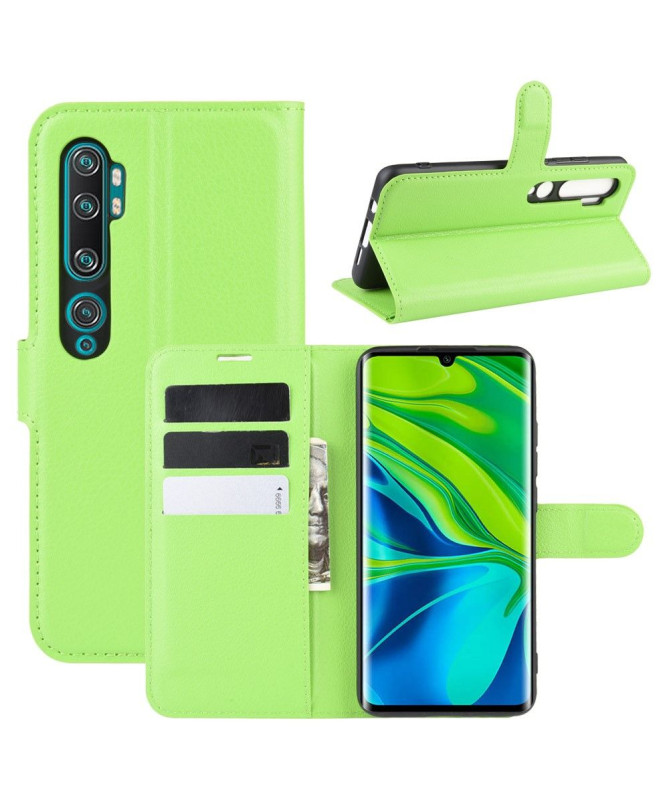Housse Xiaomi Mi Note 10 / Note 10 Pro style cuir portefeuille