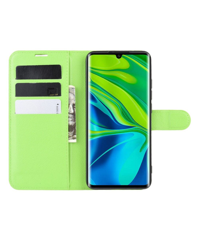 Housse Xiaomi Mi Note 10 / Note 10 Pro style cuir portefeuille