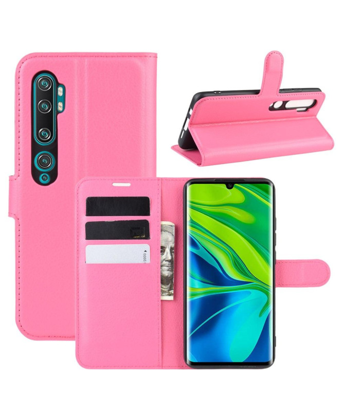Housse Xiaomi Mi Note 10 / Note 10 Pro style cuir portefeuille