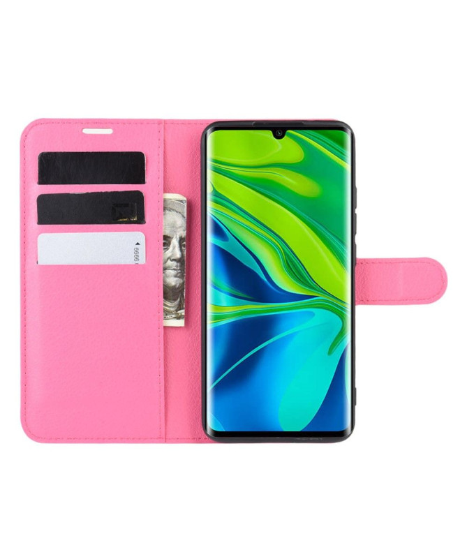 Housse Xiaomi Mi Note 10 / Note 10 Pro style cuir portefeuille