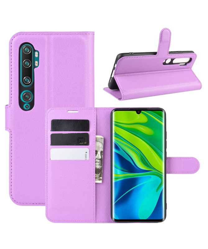 Housse Xiaomi Mi Note 10 / Note 10 Pro style cuir portefeuille