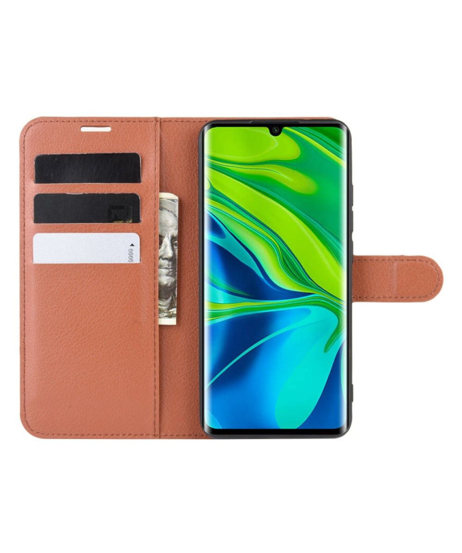 Housse Xiaomi Mi Note 10 / Note 10 Pro style cuir portefeuille