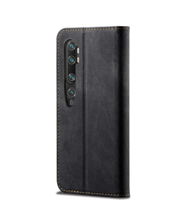 Housse Xiaomi Mi Note 10 / Note 10 Pro simili cuir style jeans