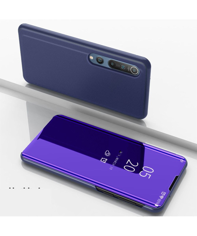 Coque Xiaomi Mi 10 / Mi 10 Pro avec rabat effet miroir