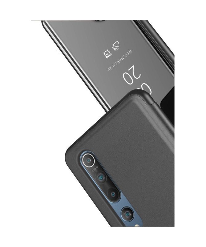 Coque Xiaomi Mi 10 / Mi 10 Pro avec rabat effet miroir