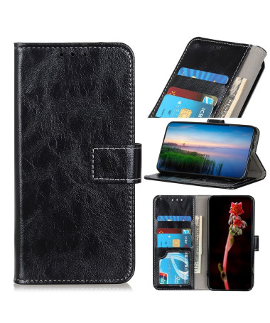 Housse Xiaomi Mi 10 / Mi 10 Pro effet cuir luxueux coutures