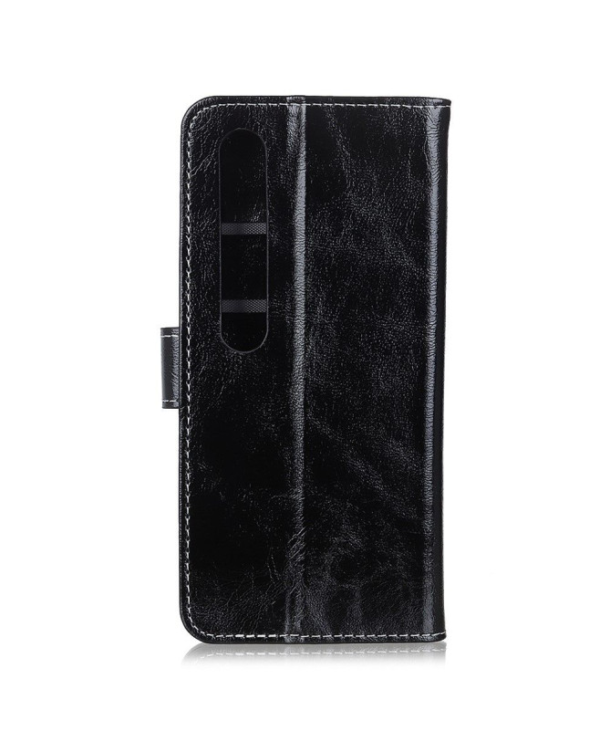 Housse Xiaomi Mi 10 / Mi 10 Pro effet cuir luxueux coutures