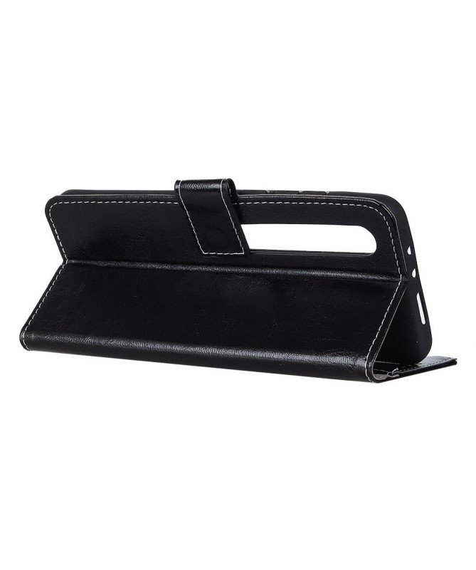 Housse Xiaomi Mi 10 / Mi 10 Pro effet cuir luxueux coutures