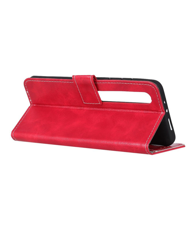 Housse Xiaomi Mi 10 / Mi 10 Pro effet cuir luxueux coutures