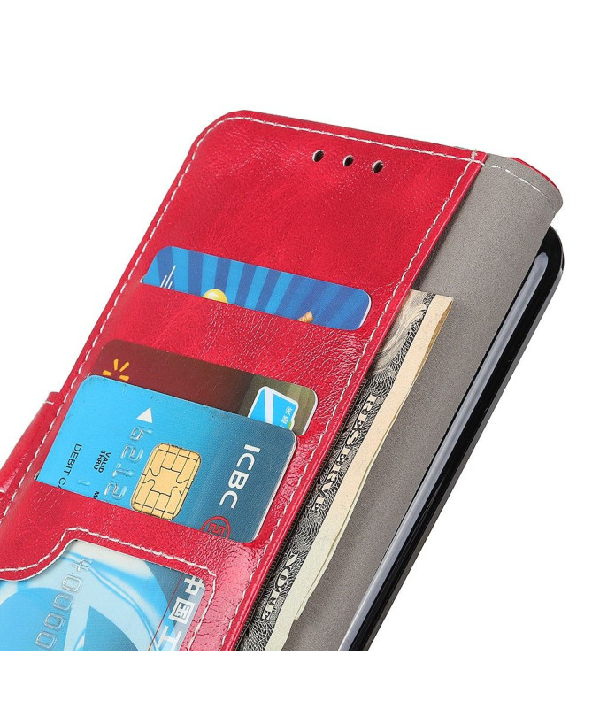 Housse Xiaomi Mi 10 / Mi 10 Pro effet cuir luxueux coutures