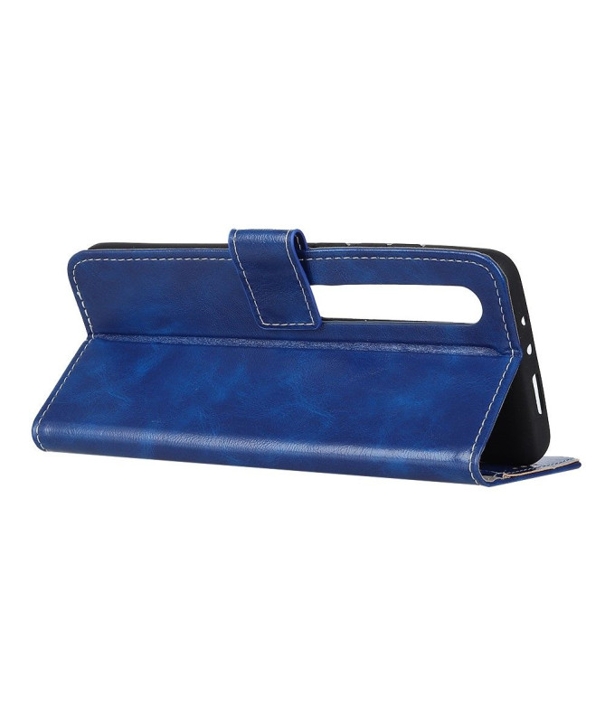 Housse Xiaomi Mi 10 / Mi 10 Pro effet cuir luxueux coutures