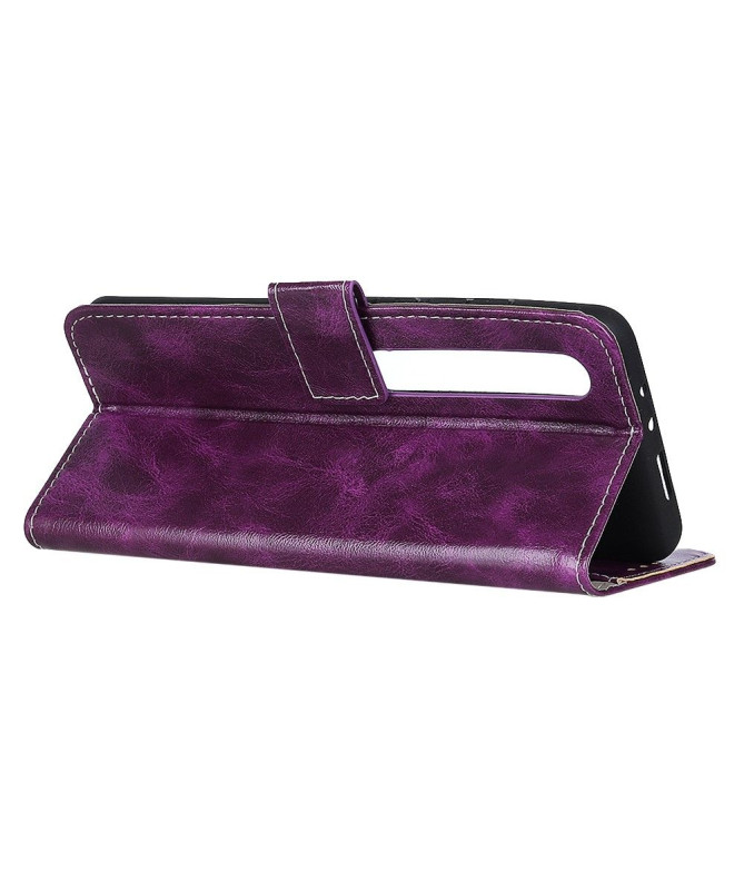 Housse Xiaomi Mi 10 / Mi 10 Pro effet cuir luxueux coutures