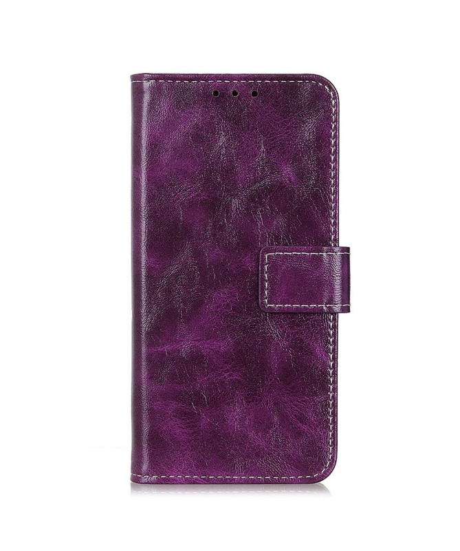 Housse Xiaomi Mi 10 / Mi 10 Pro effet cuir luxueux coutures