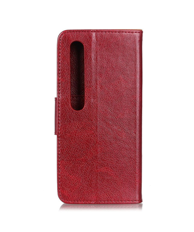 Housse Xiaomi Mi 10 imitation cuir nappa