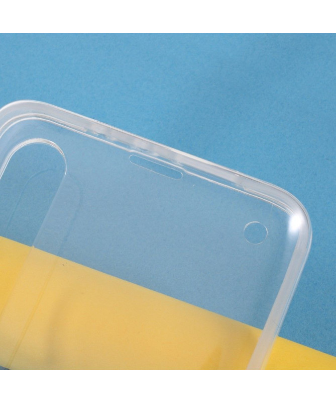 Coque Xiaomi Mi 10 transparente intégrale 2 pièces