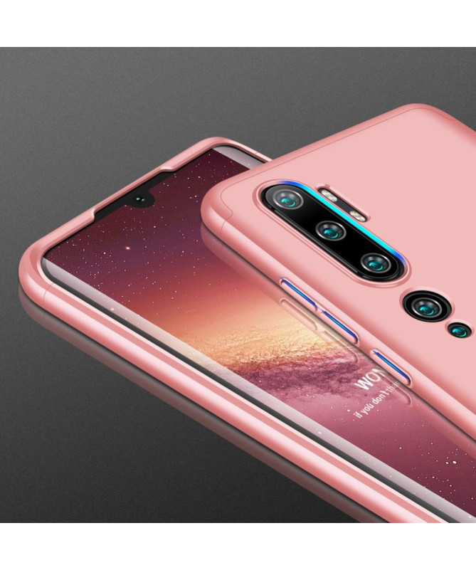 Coque Xiaomi Mi Note 10 détachable revêtement mat