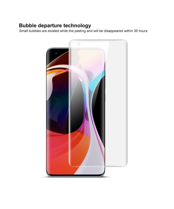 Xiaomi Mi 10 - 2 films protecteur d'écran full protection en hydrogel