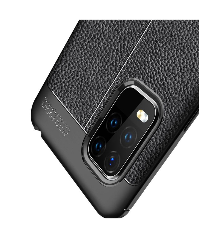 Coque Xiaomi Mi 10 Lite Gel Finition Simili Cuir