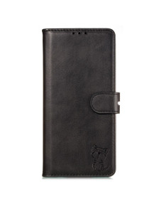 Housse Xiaomi Mi 10 Pro Chaton effet cuir mat