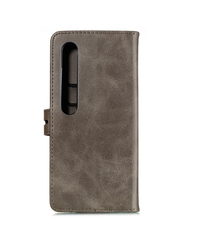 Housse Xiaomi Mi 10 Pro Chaton effet cuir mat