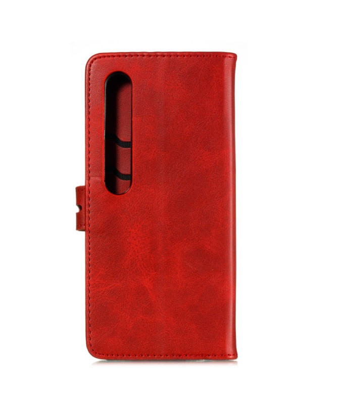 Housse Xiaomi Mi 10 Pro Chaton effet cuir mat