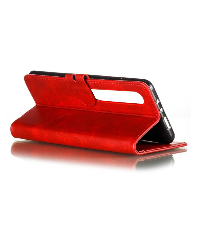Housse Xiaomi Mi 10 Pro Chaton effet cuir mat
