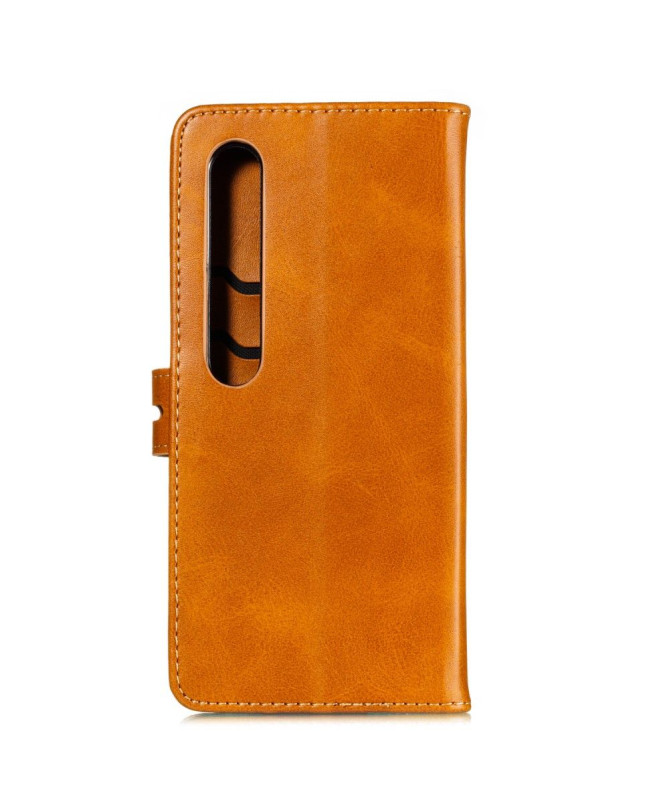 Housse Xiaomi Mi 10 Pro Chaton effet cuir mat