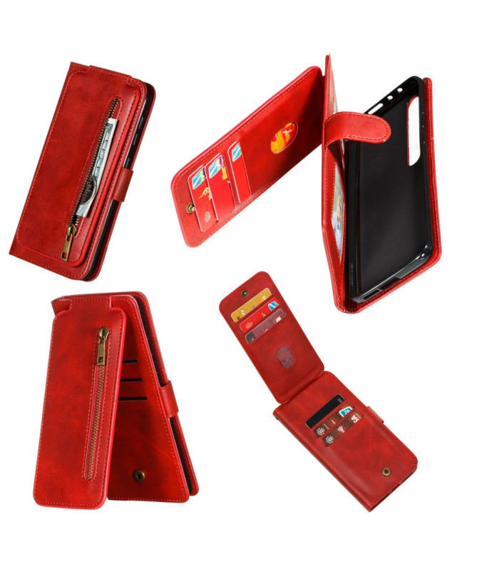 Housse Xiaomi Mi 10 / Mi 10 Pro Multi Compartiments Support