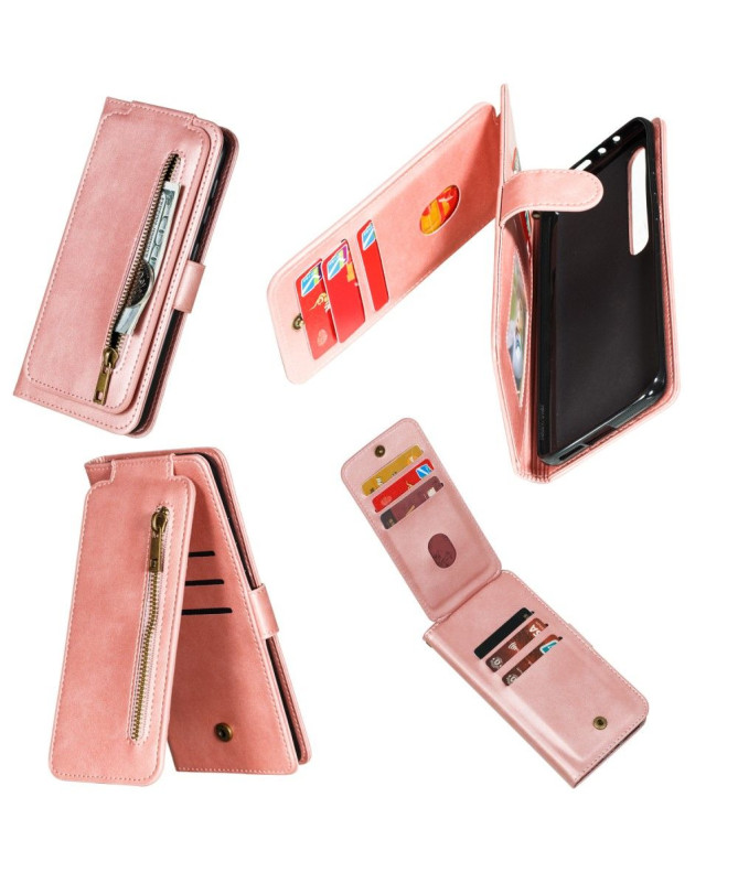 Housse Xiaomi Mi 10 / Mi 10 Pro Multi Compartiments Support