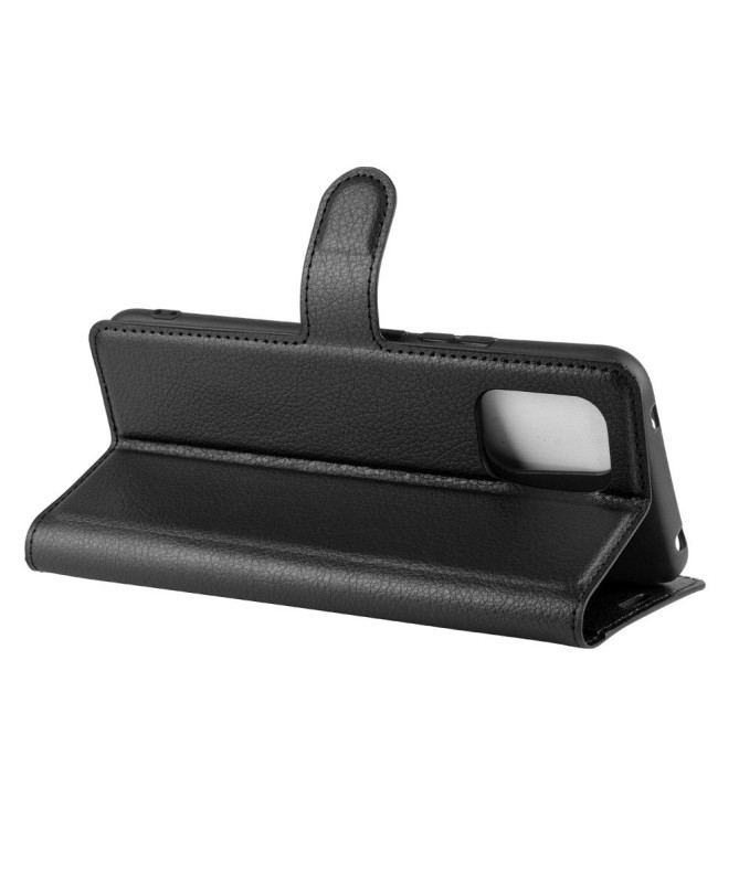 Housse Xiaomi Mi 10 Lite portefeuille effet cuir
