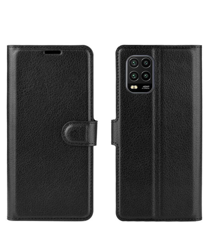 Housse Xiaomi Mi 10 Lite portefeuille effet cuir