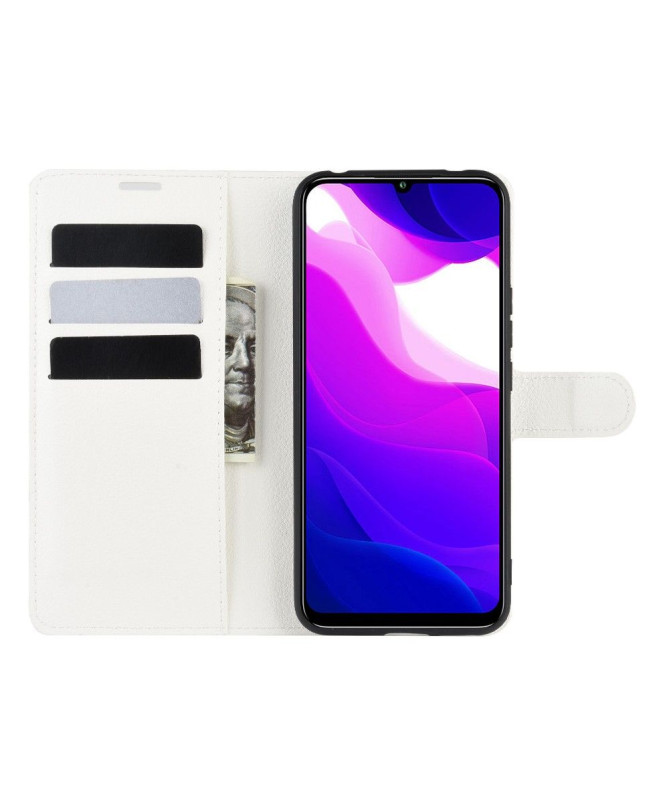 Housse Xiaomi Mi 10 Lite portefeuille effet cuir