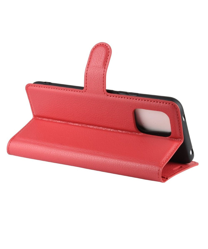 Housse Xiaomi Mi 10 Lite portefeuille effet cuir