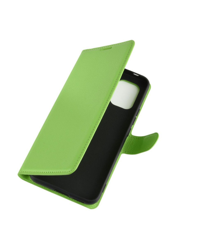 Housse Xiaomi Mi 10 Lite portefeuille effet cuir