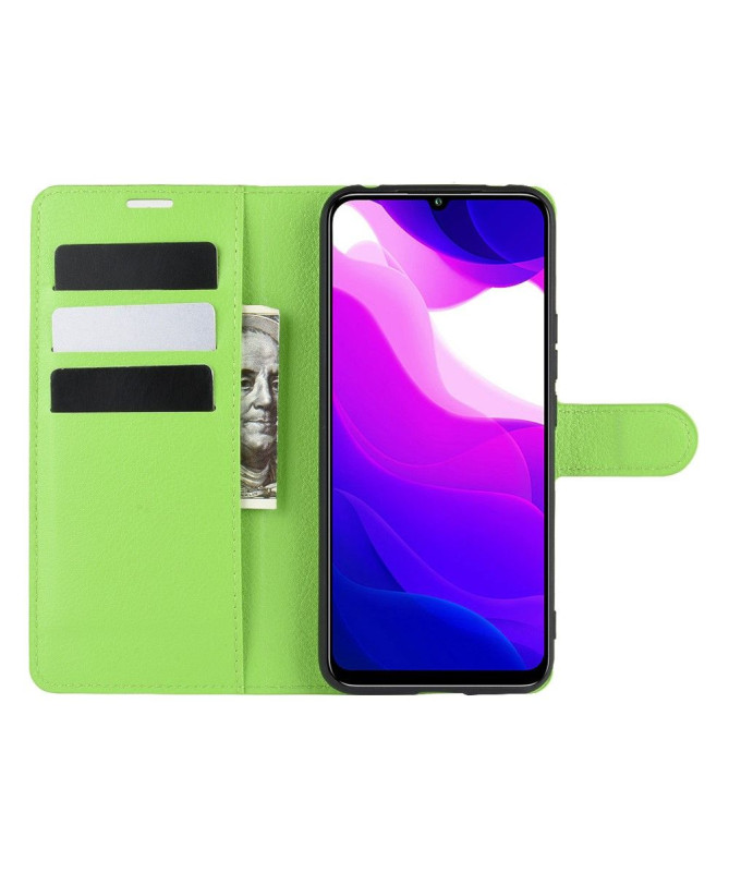 Housse Xiaomi Mi 10 Lite portefeuille effet cuir