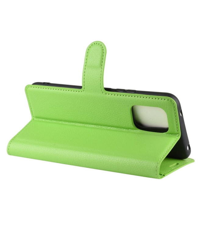 Housse Xiaomi Mi 10 Lite portefeuille effet cuir