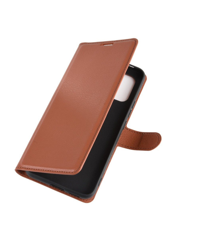 Housse Xiaomi Mi 10 Lite portefeuille effet cuir