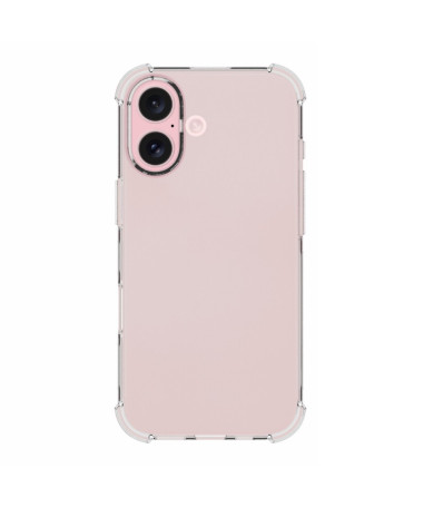 Coque iPhone 16 transparente angles renforcés