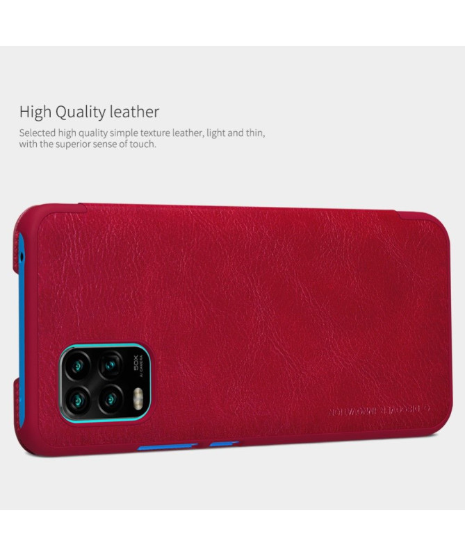 Housse Xiaomi Mi 10 Lite NILLKIN Qin simili cuir