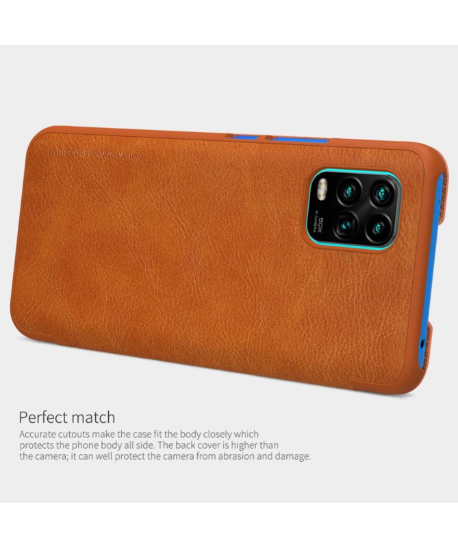 Housse Xiaomi Mi 10 Lite NILLKIN Qin simili cuir
