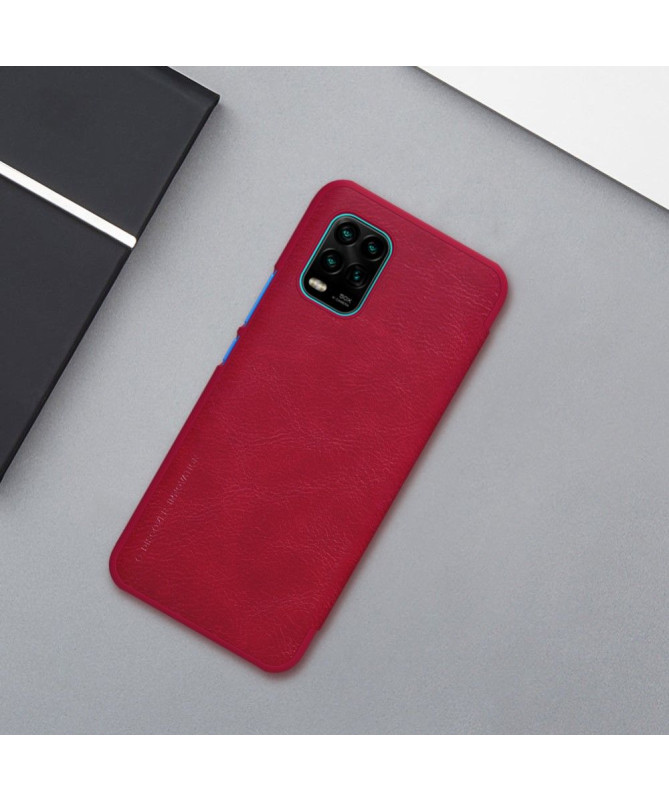 Housse Xiaomi Mi 10 Lite NILLKIN Qin simili cuir